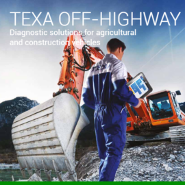 TEXA DIAGNOSE OFF-HIGHWAY COMPLEET MET TEXA TABLET