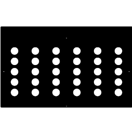 TEXA ADAS CAR 3907999 Front video kalibratie paneel voor Alfa Romeo Type 1