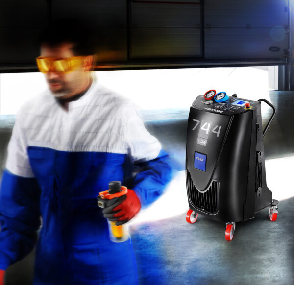 TEXA AIRCO KONFORT 744 AIRCOSERVICE MACHINE CO2 - Afbeelding 2