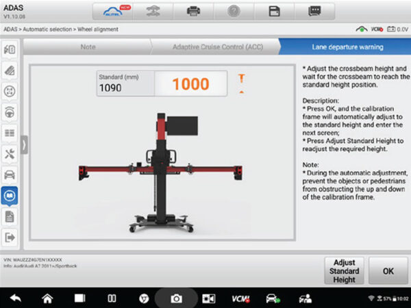 AUTEL IA900WA ADAS KALIBRATIEFRAME - Afbeelding 2